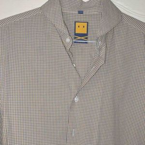 Trashness Extreme Cutaway Collar Button Down Shirt